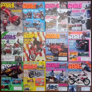 Lot of 12 x Cycle World Motorcycle Magazines Jan-Dec 1991 - Picture 1 of 1
