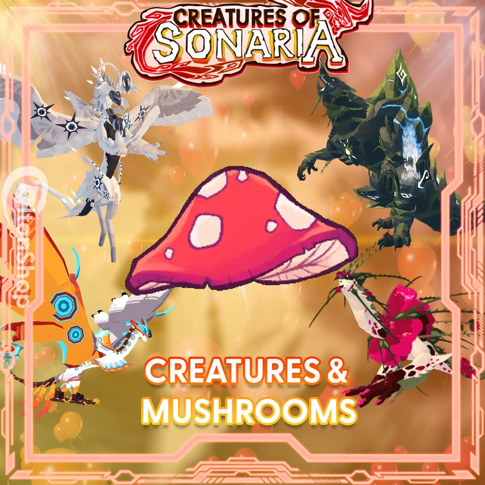 🍄 Creatures, Mushrooms, Tokens | Creatures Of Sonaria |COS 🍄 - Image 1 of 1