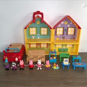 Peppa Pig Lot Toys Figures Playset Furniture Car Friends House Accessories 15