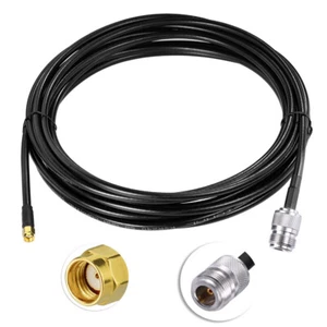 Ultra Flex verlustarm 33 Fuß KSR 240 Kabel N-Typ auf RP-SMA für Rak SyncroBit Bobcat - Bild 1 von 5