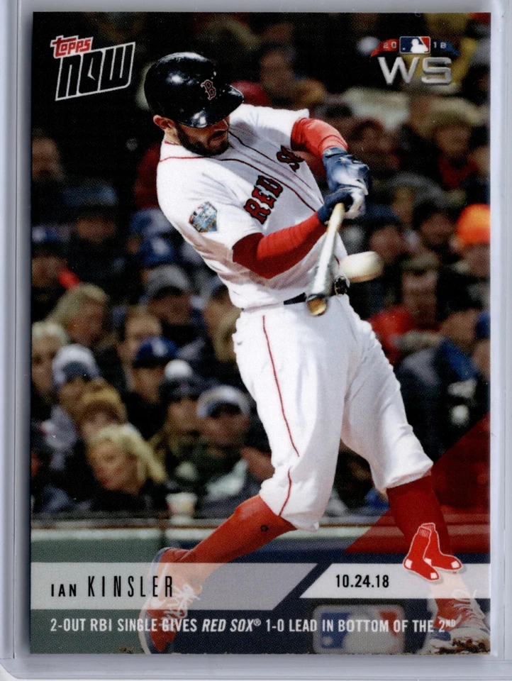 2018 Topps Now #931 Ian Kinsler Boston Red Sox - Image 1 of 2