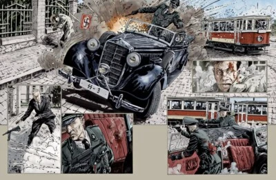 Defective - 1:35 assassination of Heydrich - Plastic model - Bild 1 von 4