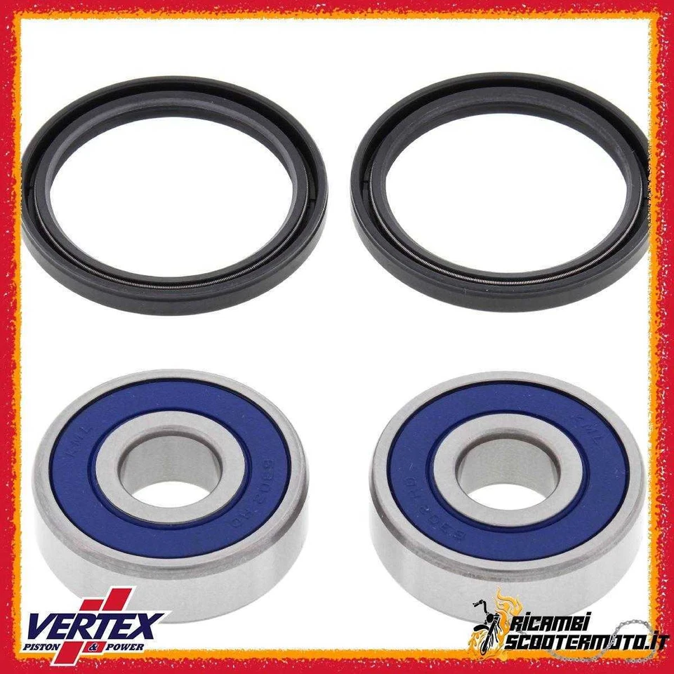 Kit cojinete rueda delantero honda cx 500 c 1979-1982 25-1147#7 Foto 1 de 1