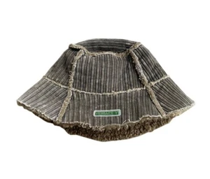 Youth Vintage Versace Young Sherpa Fleece Lined Bucket Hat - Picture 1 of 5