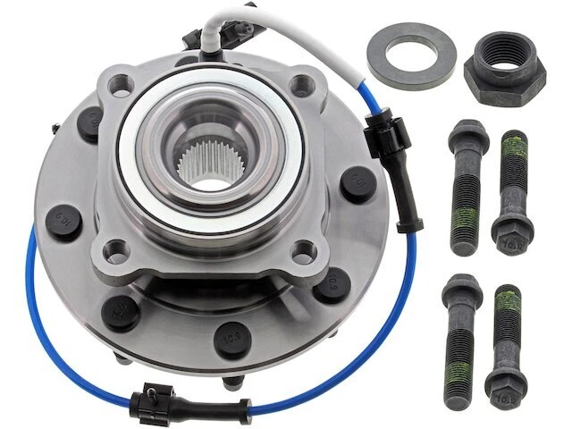 Conjunto de cubo de roda dianteiro Mevotech compatível com Hummer H2 2003-2007 26JHCF - Imagem 1 de 1