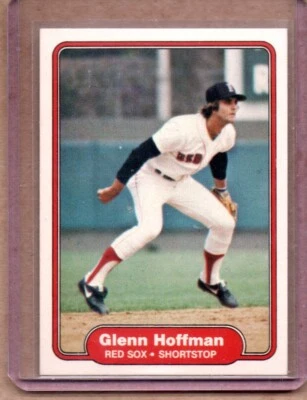 1982 FLEER GLENN HOFFMAN   #296 (NM/MT OR BETTER) CREASE FREE - Image 1 of 2