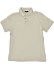 CALVIN KLEIN Mens Polo Shirt Large Grey Cotton AN17