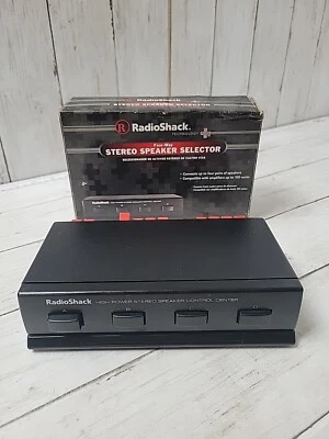 Radio Shack 40-244 Four-Way Stereo  Speaker Selector - Image 1 of 4