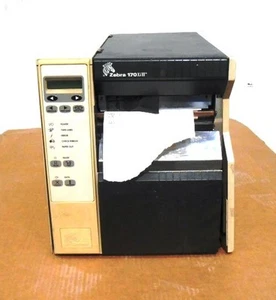 ZEBRA PERFORMANCE LINE THERMAL TRANSFER LABEL PRINTER 172-701-00000 - Picture 1 of 7