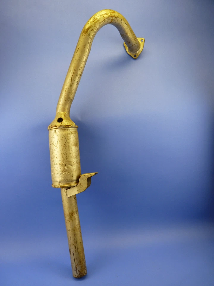 Alfa Romeo Alfetta ANSA seção de escape dianteiro GT e Sedan com coletor 4 em 1 - Imagem 1 de 4