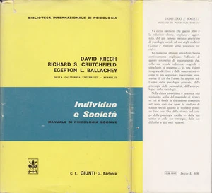 Krech, Crutchfield, Ballachey - Individuo e Società - Psicologia - Imagen 1 de 1