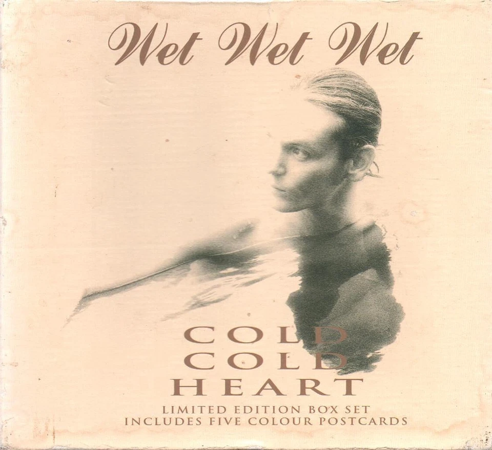 Wet Wet Wet - Cold Cold Heart (4 Track CD Single 1993) Box; 5 Colour Postcards Foto 1 de 1