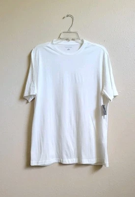 Camiseta Saks Fifth Avenue Para Hombre Blanca Cuello Redondo Manga Corta - Extra Suave Talla M Foto 1 de 4