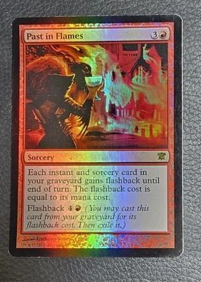 Past in Flames Innistrad Foil MTG MP Magic Card - Image 1 of 2