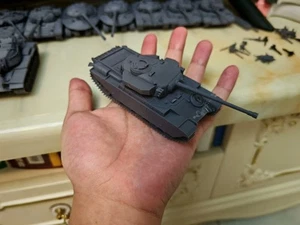 Carro armato da battaglia principale MK3 Centurion stampato in 3D 1/72 UK kit modello non verniciato - Foto 1 di 6