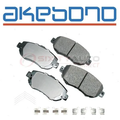 Akebono Pro-ACT Front Disc Brake Pad Set for 1999-2000 Lexus SC300 - Braking ge - Image 1 of 4