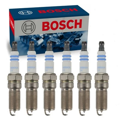 6 pc Bosch Double Iridium Spark Plugs for 2021 Ford Transit-250 3.5L V6 pz - Image 1 of 4