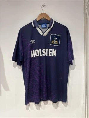 1994 Original Vintage Umbro Tottenham Hotspur Away Shirt Men’s Large - Image 1 of 4