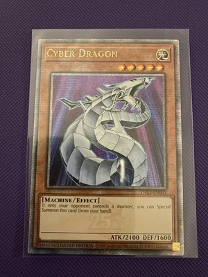 *** CYBER DRAGON *** QUARTER CENTURY SECRET RARE TN23-EN005 YUGIOH! - Image 1 of 2