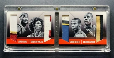 Folleto preferido 2013-14 parche LeBron James Varejao VS Caron Butler Jamison/25 Foto 1 de 2