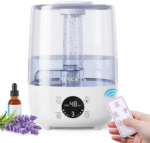 Luftbefeuchter Auto Quiet Mode für Baby, 4L Ultraschall Cool Mist Luftbefeuchter - Bild 1 von 9