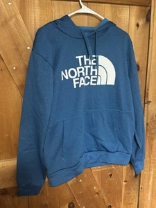 The North Face Men's Half Dome Pullover Hoodie Mens Size Medium Blue - Picture 1 of 3