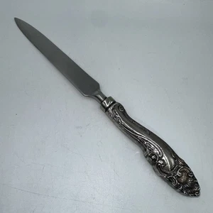 Antiker versilberter verzierter Brieföffner 11 1/4 Zoll - Bild 1 von 4