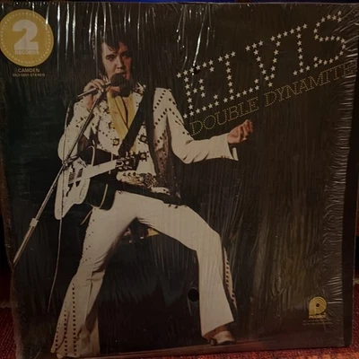 Elvis Presley Double Dynamite 2LP Shrink Wrap Tested - Image 1 of 4