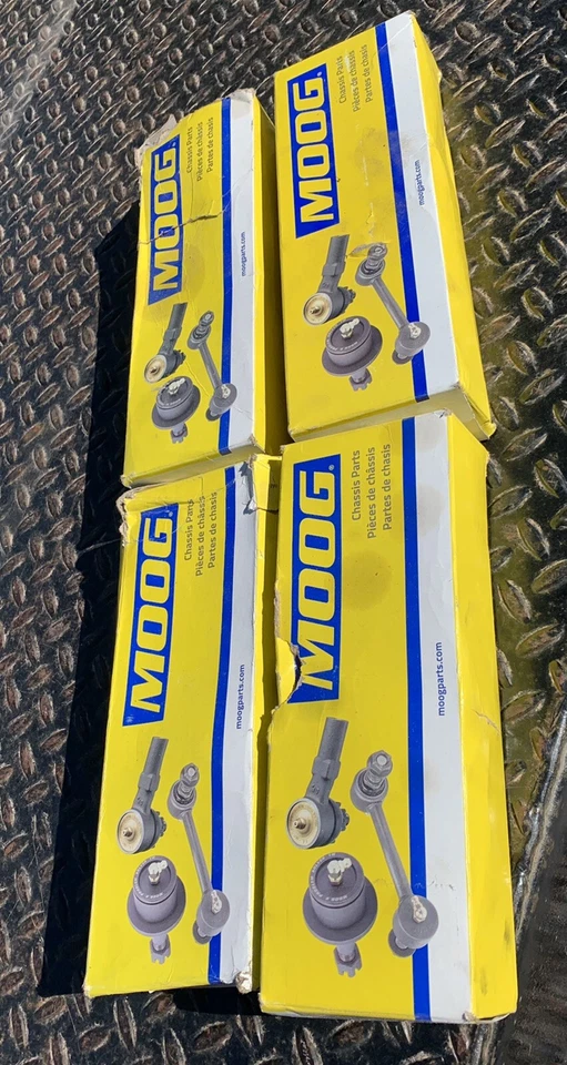 Moog 2 件套左右外扎杆末端适用于道奇 D150 D250 D350 5.9 V8 — 第 1/3 张图片
