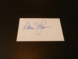 Davey Johnson (debut 1965) Autographed 3x5 Index Card 1966 Orioles 1986 NY Mets - Picture 1 of 3