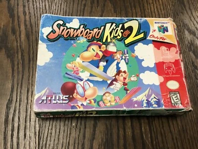 Snowboard Kids 2 - (Nintendo 64) Game N64 Authentic with Original Box no manual - Image 1 of 4