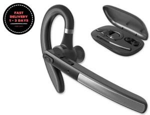 Micro sans fil camionneur perroquet bleu Bluetooth casque antibruit écouteur oreille - Photo 1 sur 8