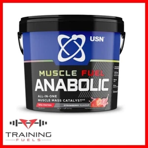 USN Muscle Fuel Anabolic All-in-One Lean Muscle Gainer 2kg/4kg  - Picture 1 of 6