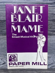 JANET BLAIR AS MAME, FEBRUARY-MARCH 1970, PAPER MILL PLAYHOUSE - Picture 1 of 7