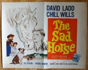 "Das traurige Pferd" preisgekrönte tolle Tiergeschichte - 28x22" - Filmposter - Bild 1 von 2