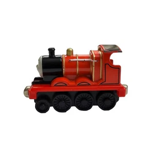 James Tank Engine Train Railway Vintage Metal Plastic Diecast Red Black - Picture 1 of 6