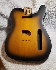 USA Nitro, Roasted Alder Body in 2 Tone SB. Passend für eine TL Karosserie. GRATIS Schlagbrett. - Bild 1 von 12