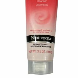 NEW Neutrogena Foaming Cleanser Pink Grapefruit Acne Wash Acne Prone Skin