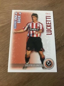 Chris Lucketti Sheffield United FC Shoot Out 2006/07 Football Card - Picture 1 of 2