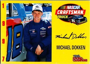 Racing Champions Michael Dokken 1997 NASCAR Craftsman Truck Series Card Only - Picture 1 of 2