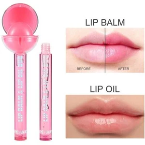 Color Lipstick Moisturizing Lip Oil 2 in 1 Lip Balm Lip Cute 2024 Gloss H1X4 - Picture 1 of 17