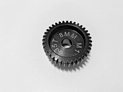8MM 35T MOD 1 PINION GEAR Traxxas Losi Hpi Arrma Serpent Mugen Ofna Xl2 Redcat  - Image 1 of 3
