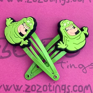 Slimer Snap Hair Clips - Picture 1 of 1