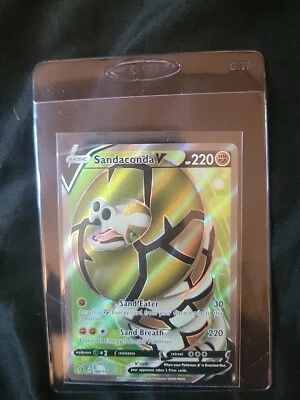 Pokémon TCG Sandaconda V Rebel Clash 184/192 Holo Full Art Ultra Rare - Image 1 of 2