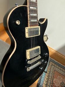 1990 - 1992 Gibson Les Paul Standard black refin with 57 Classic Pu's