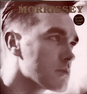 Morrissey Interesting Drug 12" vinyl UK His Master's Voice 1989 1-sided etched - Image 1 of 3