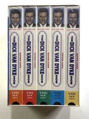 The Dick Van Dyke Show Television Classics VHS 5 Pack Sealed Vintage Foto 1 de 4