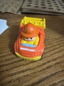 Fisher Price Little People Wheelies Bau Muldenkipper mit Fahrer - Bild 1 von 3