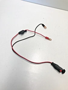 CAVO CONNETTORE  CARICA BATTERIA   MOTO BMW YAMAHA - Imagen 1 de 3
