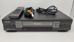 Toshiba Videorecorder VHS Video Cassette Tape Player W-603 mit Fernbedienung CT-9945 - Bild 1 von 7